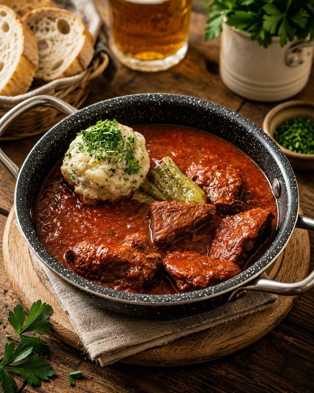 Kleines Rindergulasch 