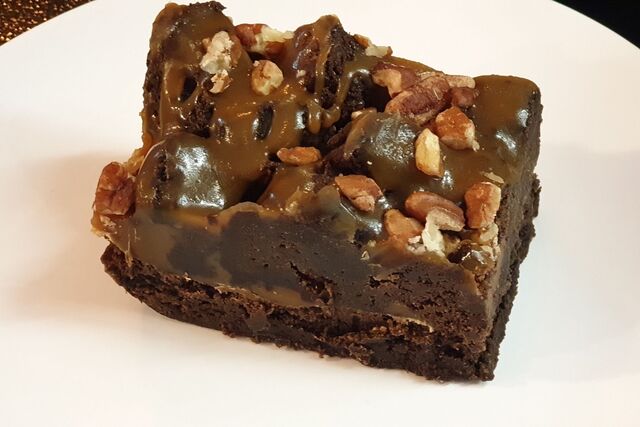 Rockslide brownie