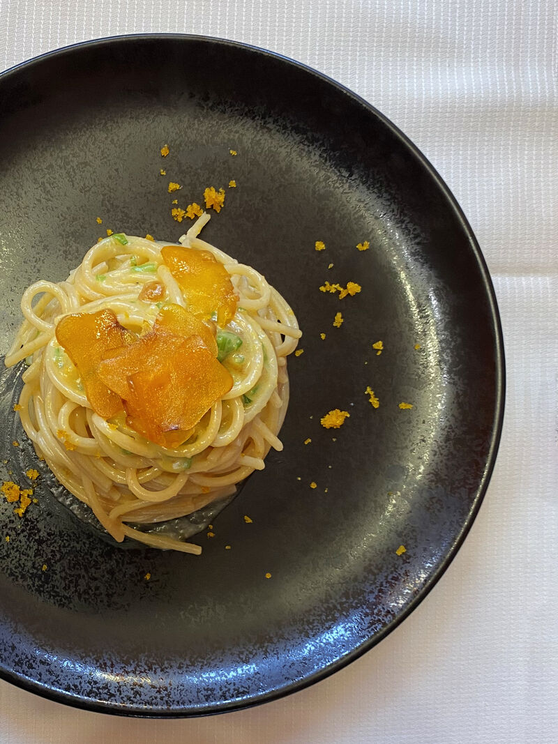 Spaghetti alla bottarga di muggine
