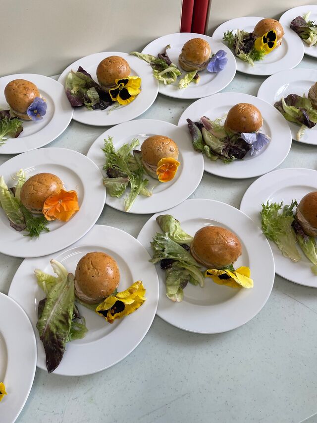 Brioche de mousse de foie gras