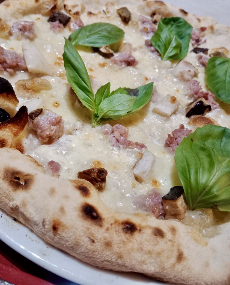 Salsiccia e Porcini - Bianca