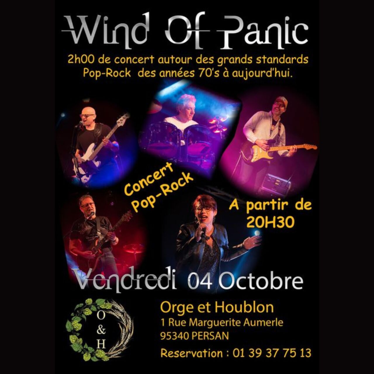 Concert des Wind of Panic