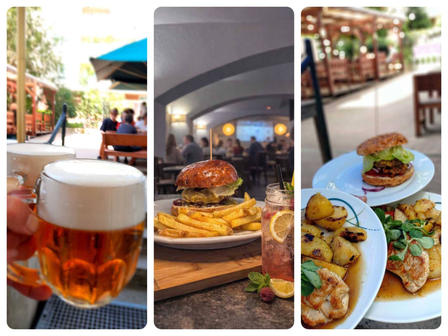 Restaurace u O2 areny, O2 universa a Clarion Congress Hotel Prague