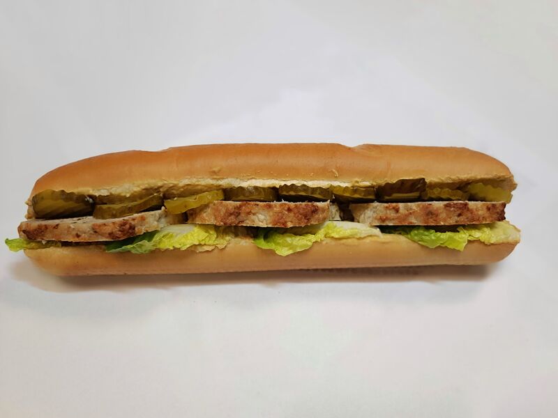 bageta s naší domácí sekanou