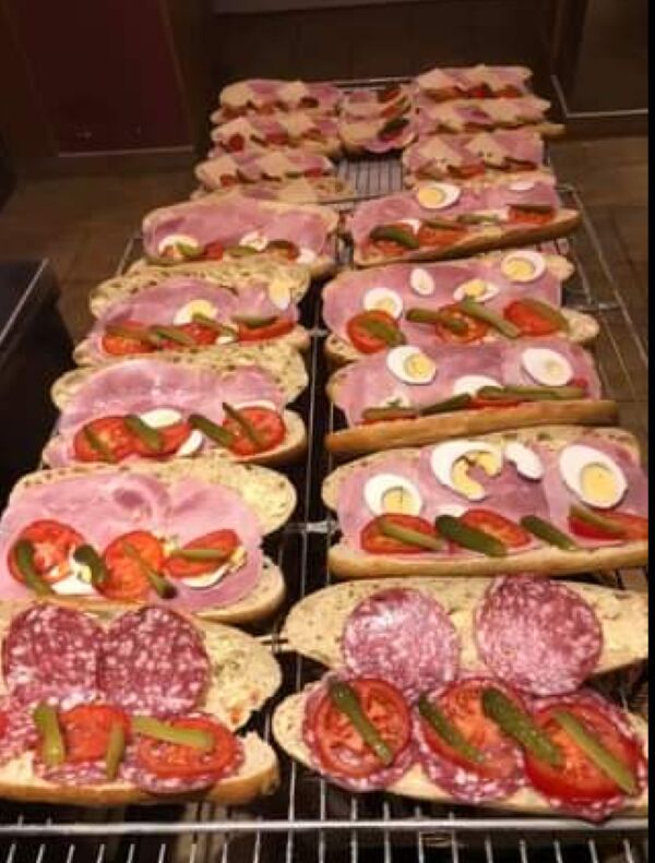 et encore de très bons sandwichs ….