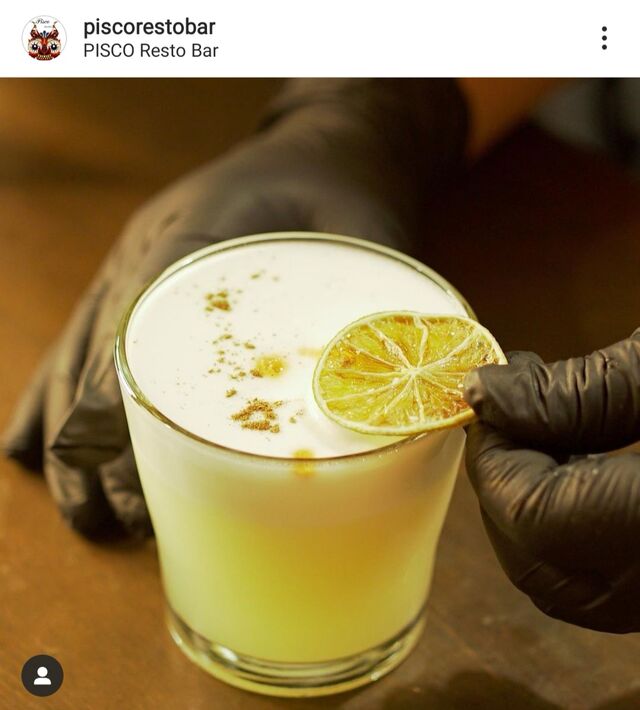 Pisco sour clasico. Recomendados por muchos ?