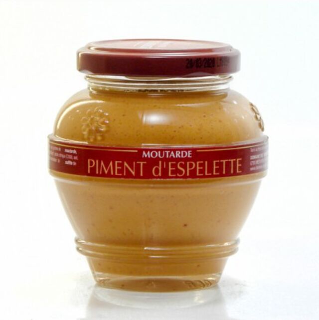 Moutarde piment d'espelette - 55gr - 2,48€ - 200gr - 3,82€