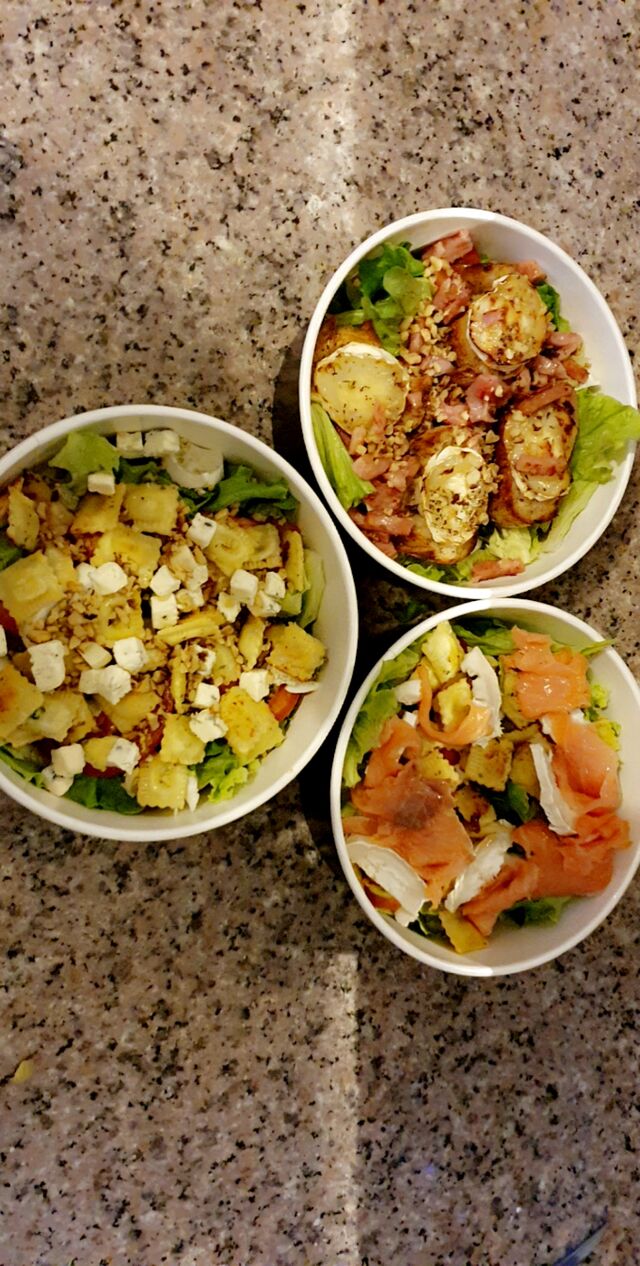 Nos salades 
