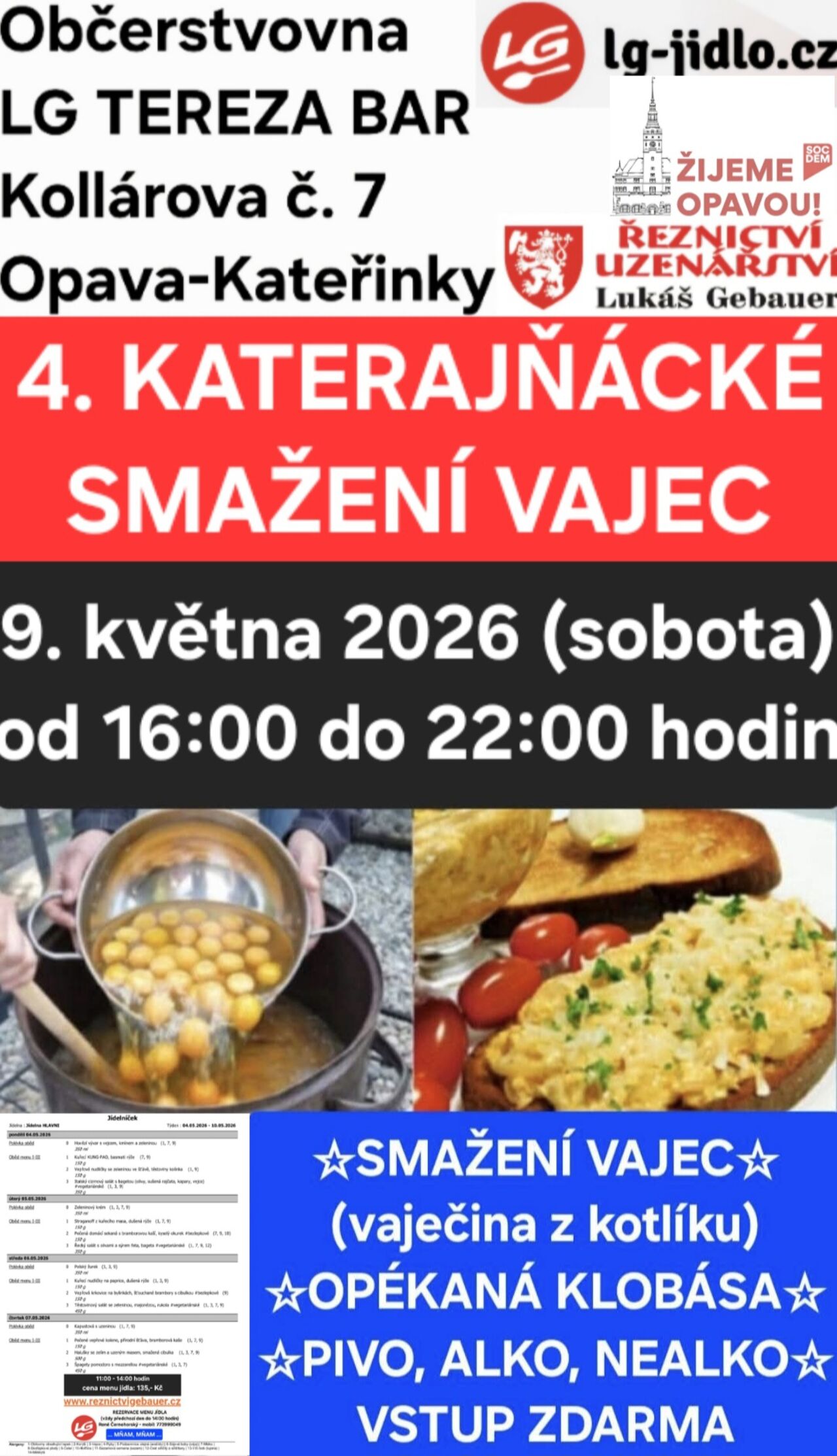 4. KATERAJŇÁCKÉ SMAŽENÍ VAJEC