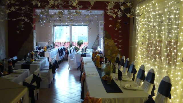 Lakodalom dekoráció.