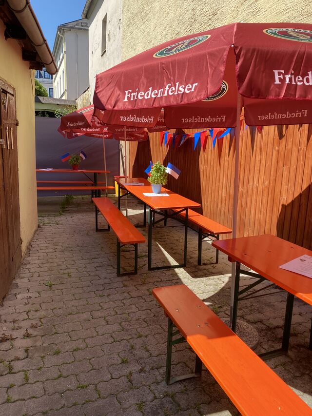 Biergarten Scherbenhaufen