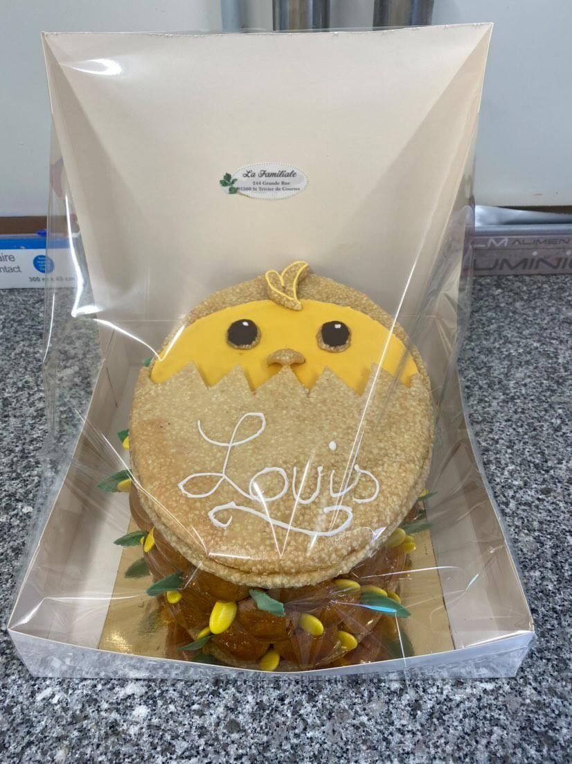 Pièce montée thème POUSSIN 🐣