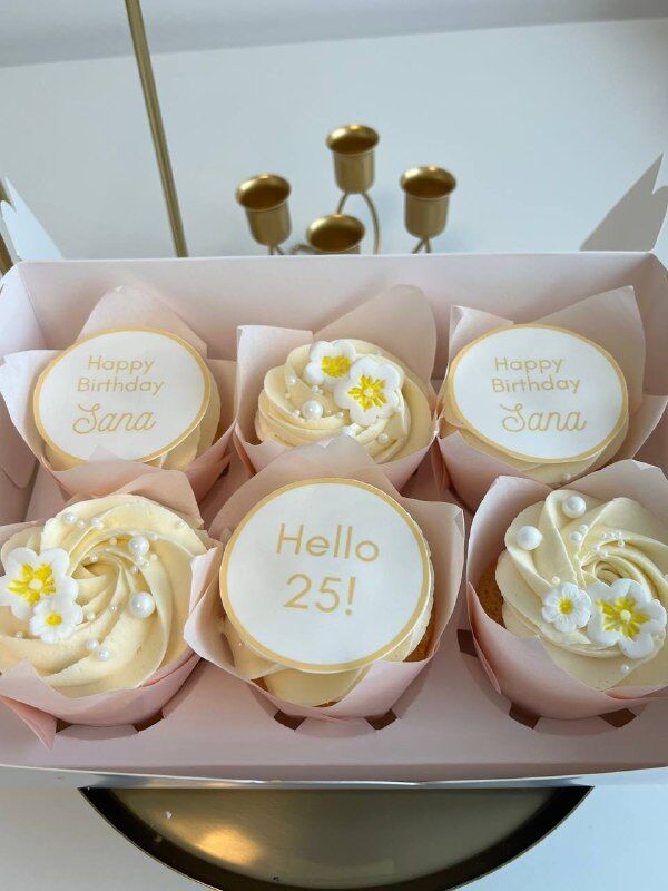 Cup-cakes personnalisés