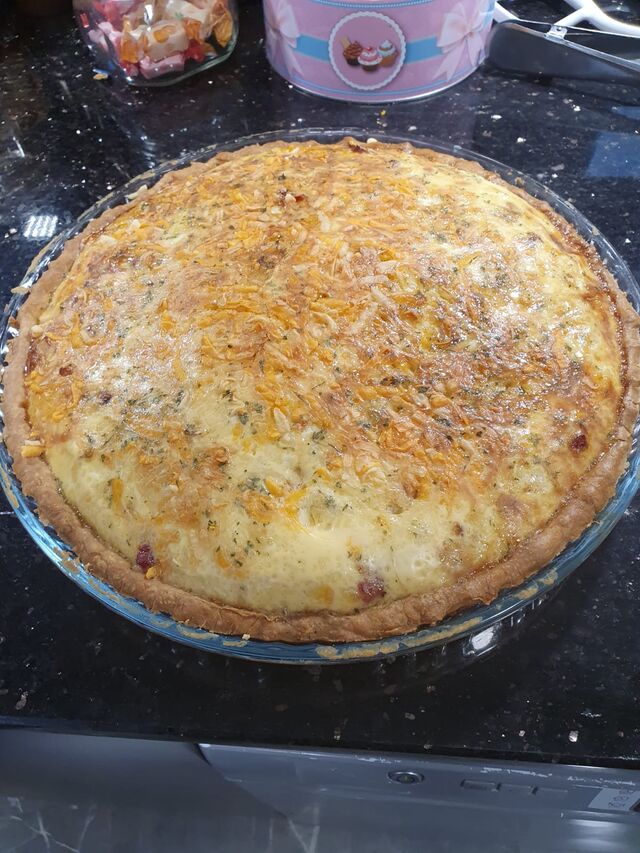Quiche Lorraine de Pollo