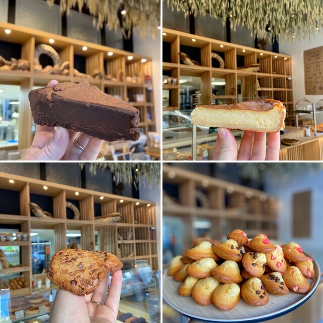 Moelleux au chocolat
Flan à la vanille
Cookie aux deux chocolats
Madeleines natures, chocolat ou pralines