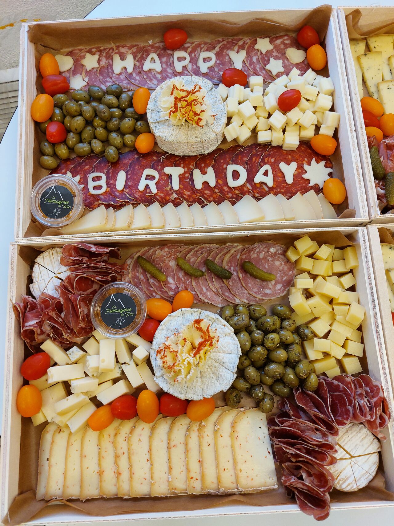 plateaux anniversaire 