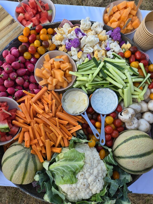 Buffet froid de crudités