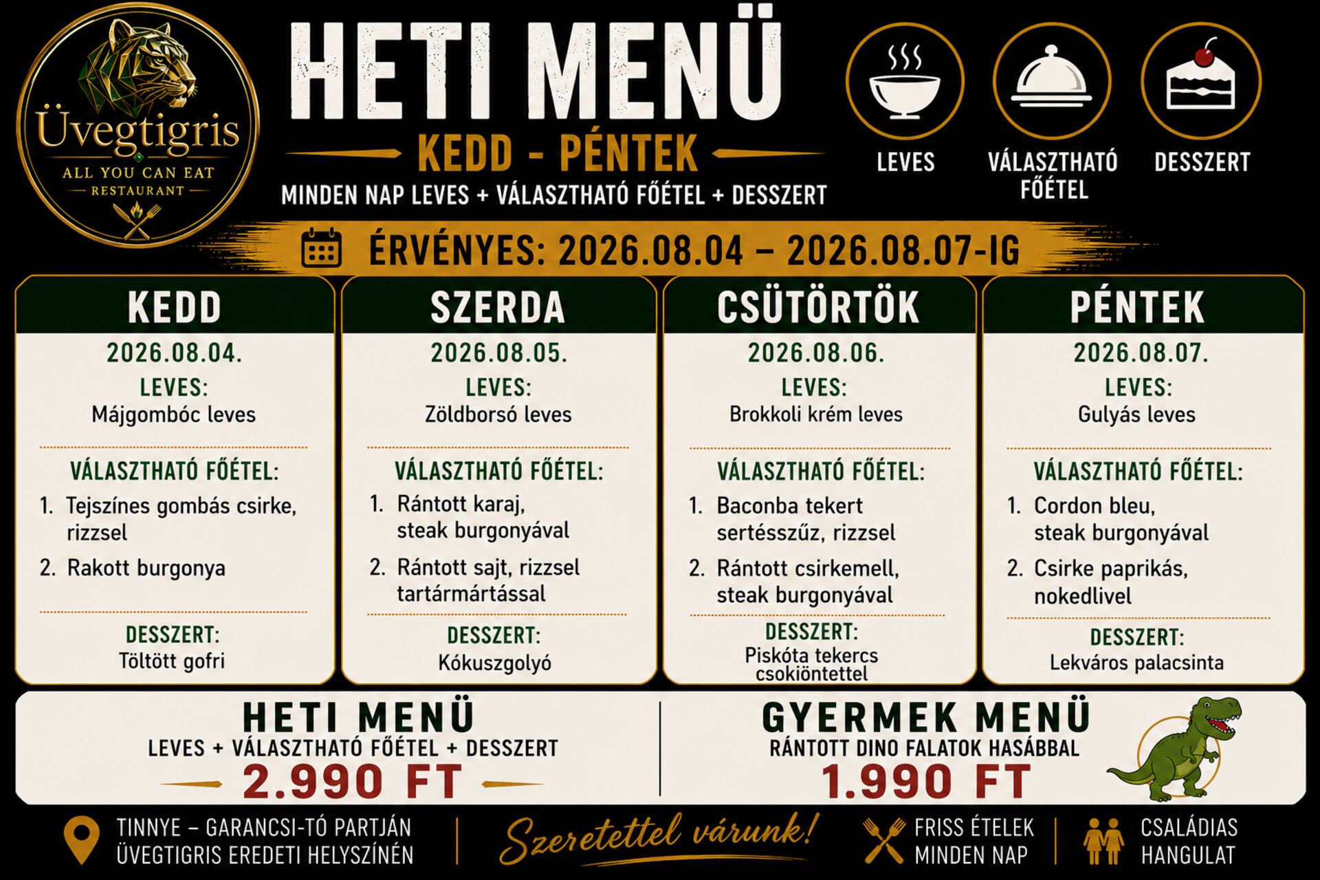 Heti menü