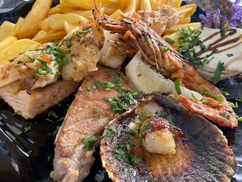 Fischgrillplatte