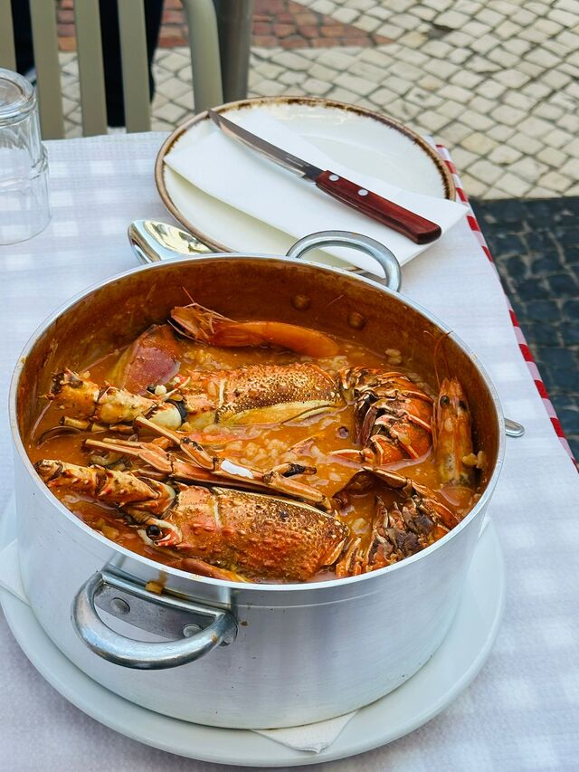Arroz de marisco com lagosta