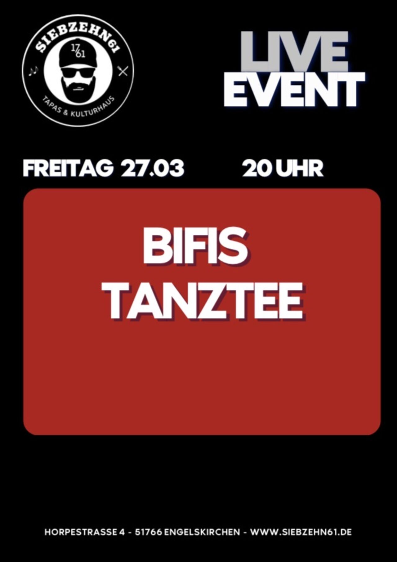 Fr. 27.03. Bifis Tanztee