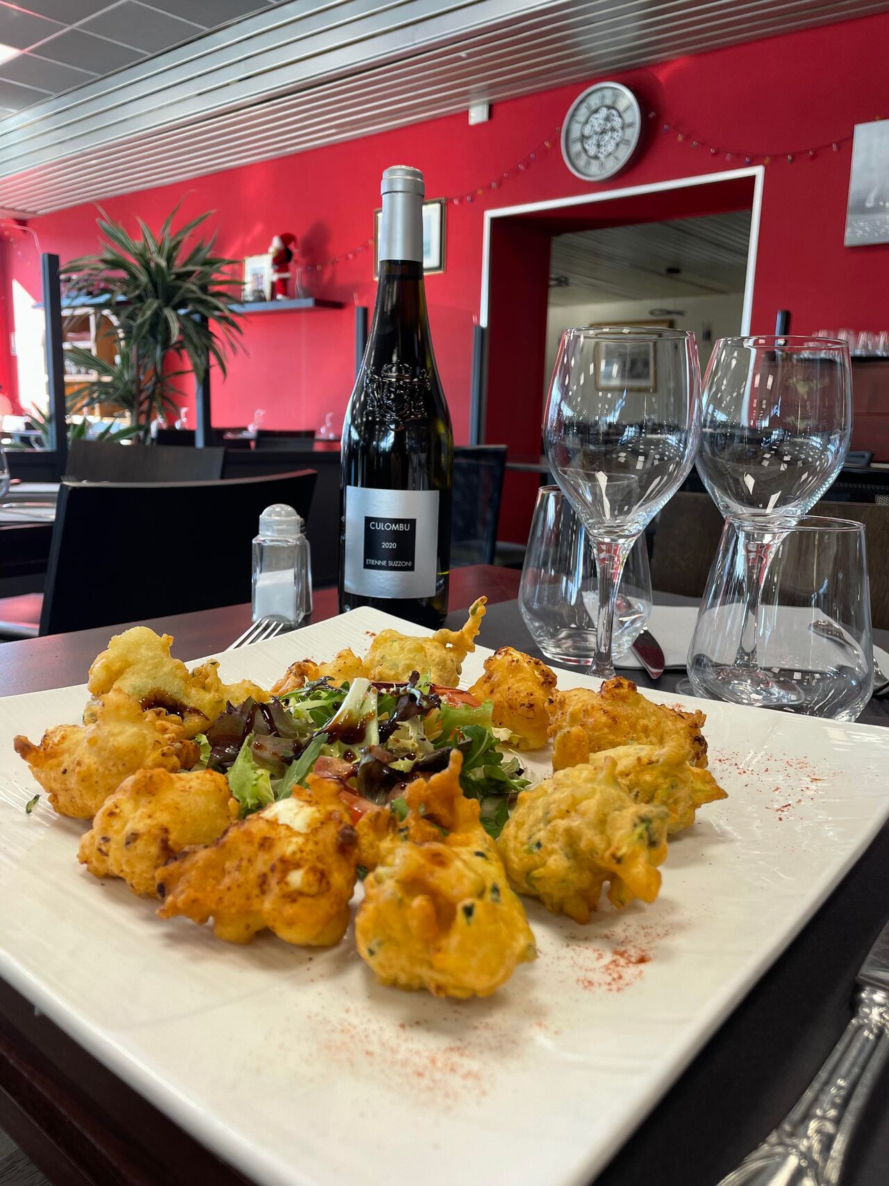 Spécialité Corse ; beignet au brocciu