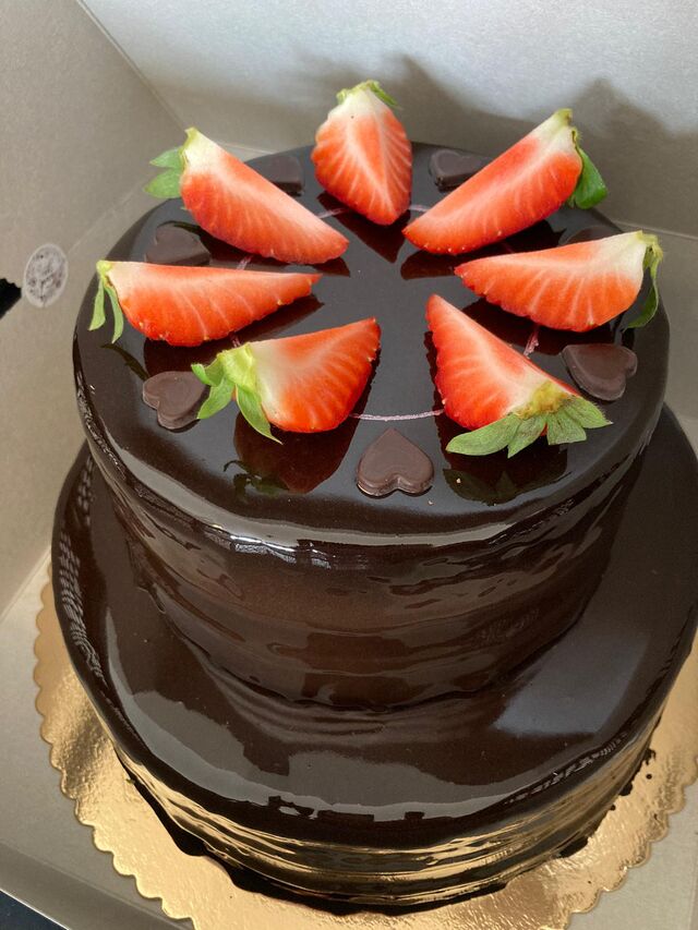 Čokoládový zrcadlový