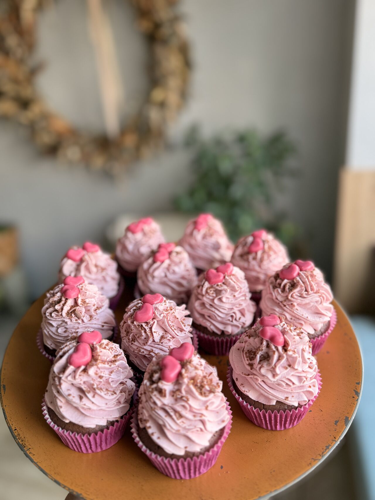 Brownie s malinovým pyré