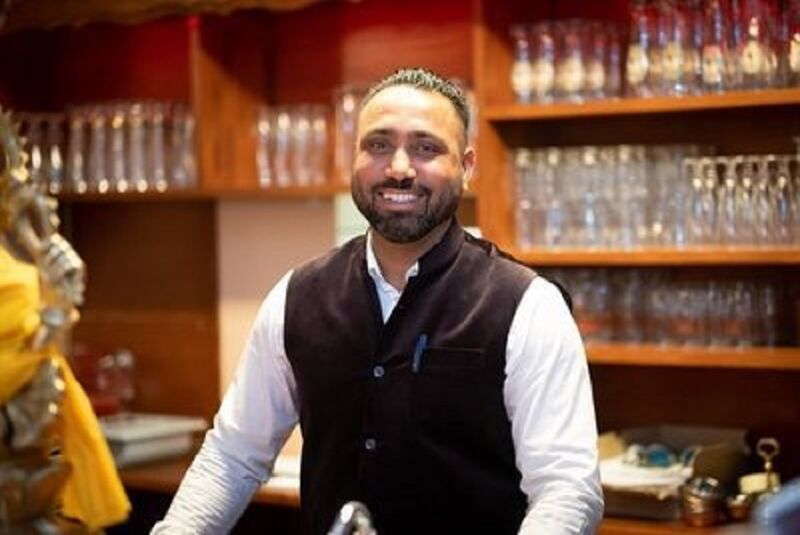 Inhaber auf sein Werk 