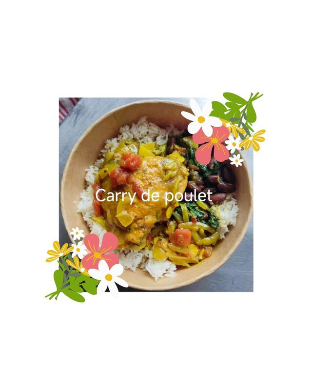 Carry de poulet 