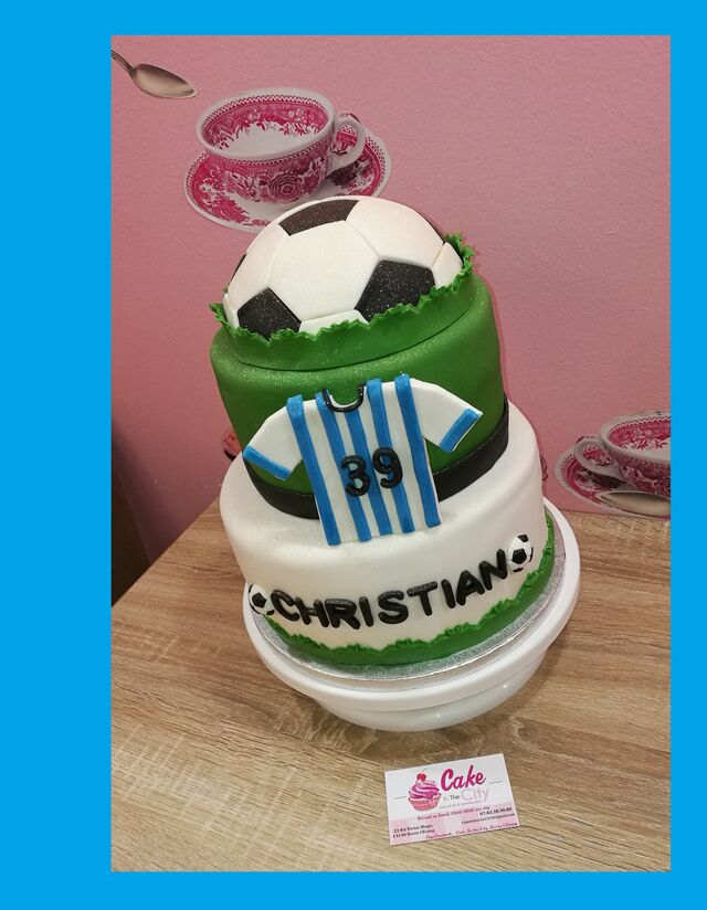 Tower Cake thème Football