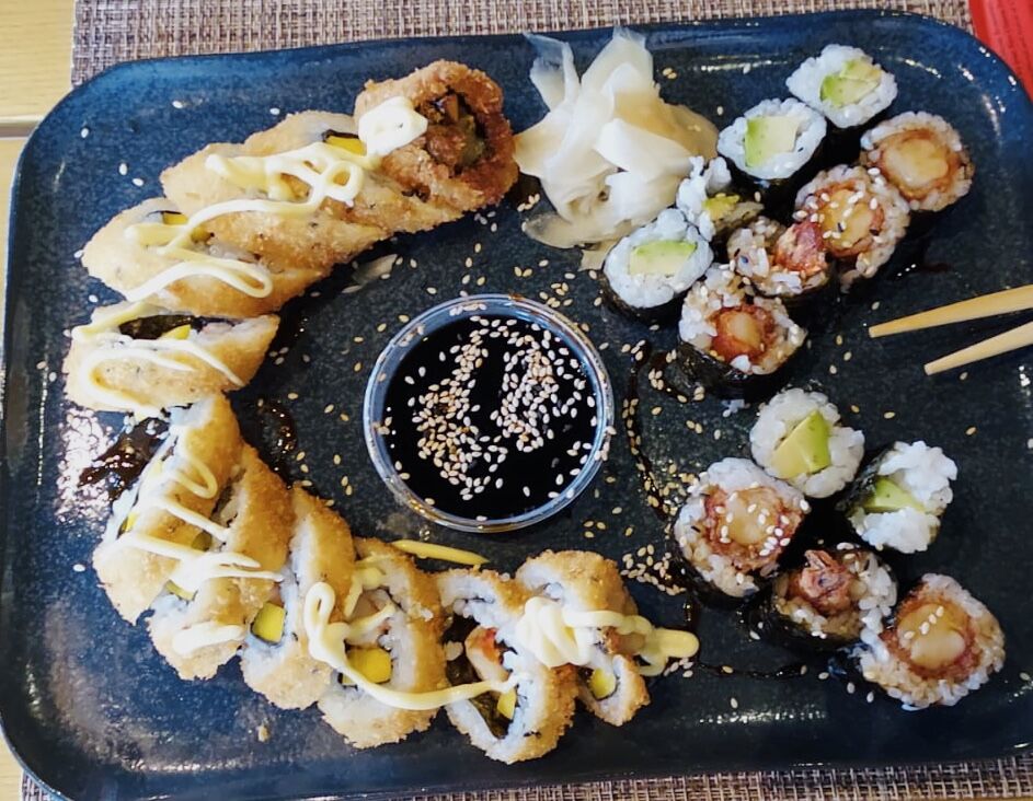 Frittierte Sushi