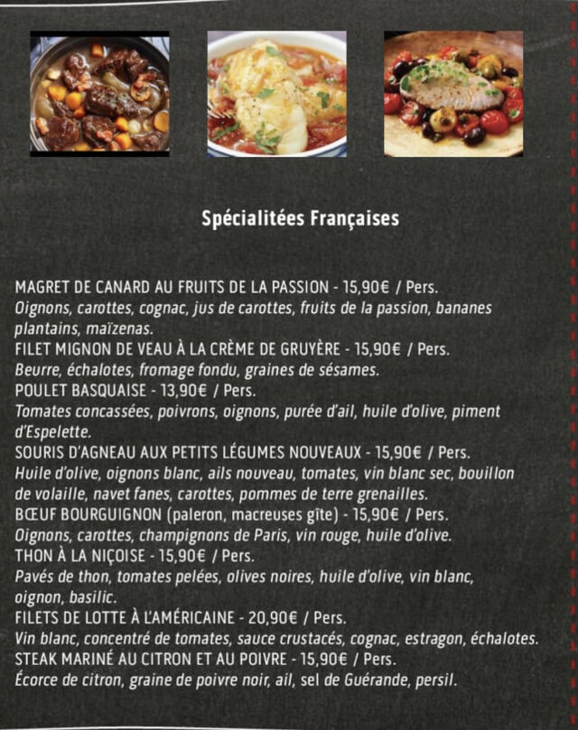 Spécialité Française 