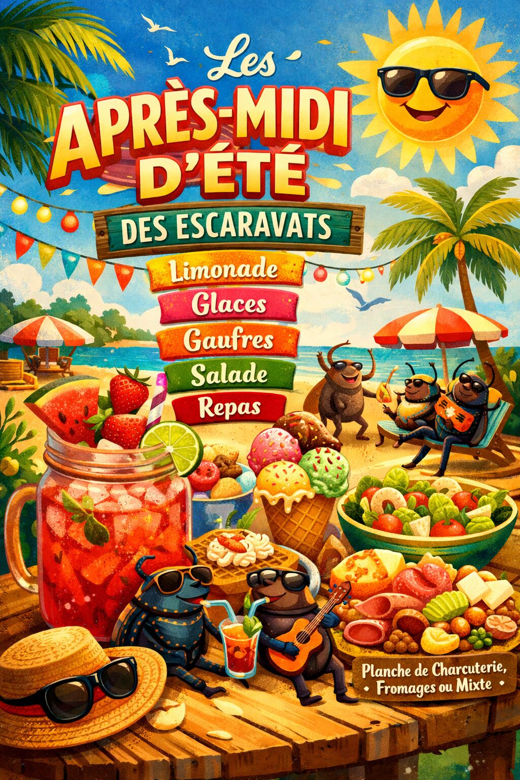 Les après-midi aux Escaravats!
