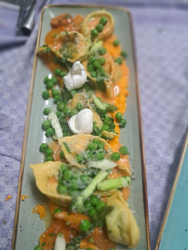 Ravioli Erbse & Karotte