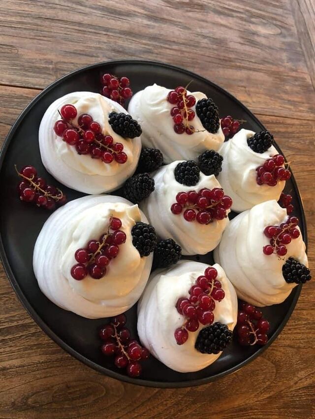 Pavlova fruits rouges 