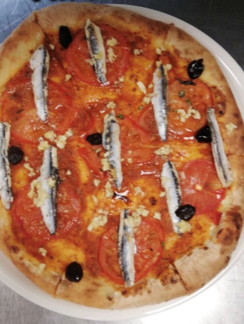 Pizza anchois