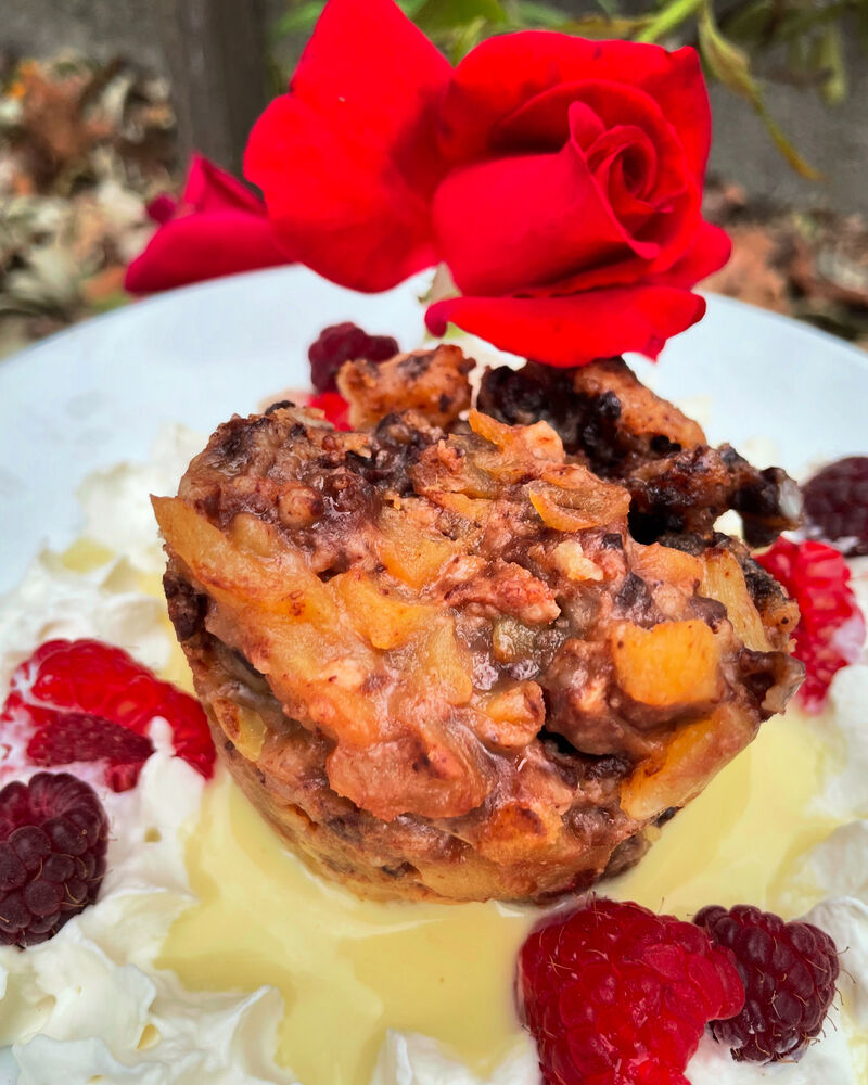 Crumble pommes & ananas