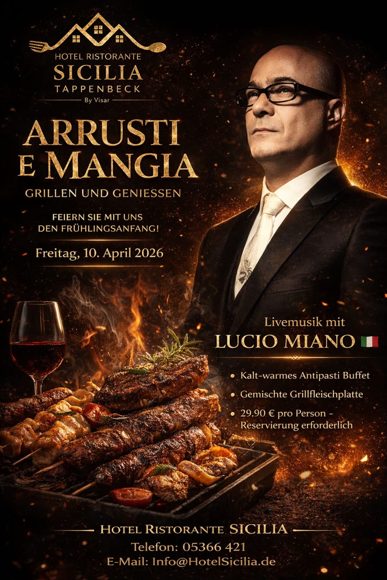Arrusti e Mangia-Grillen und Genießen
