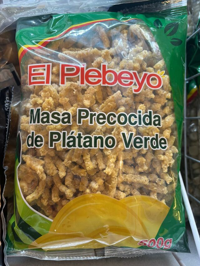 MASA DE PLATANO VERDE