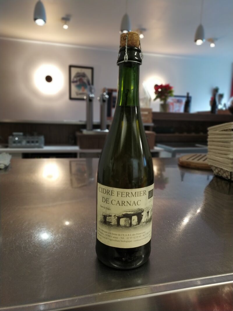 Le Cidre Bio fermier de Carnac pour nos Jarrets de Porc & inspirations diverses... Miam !