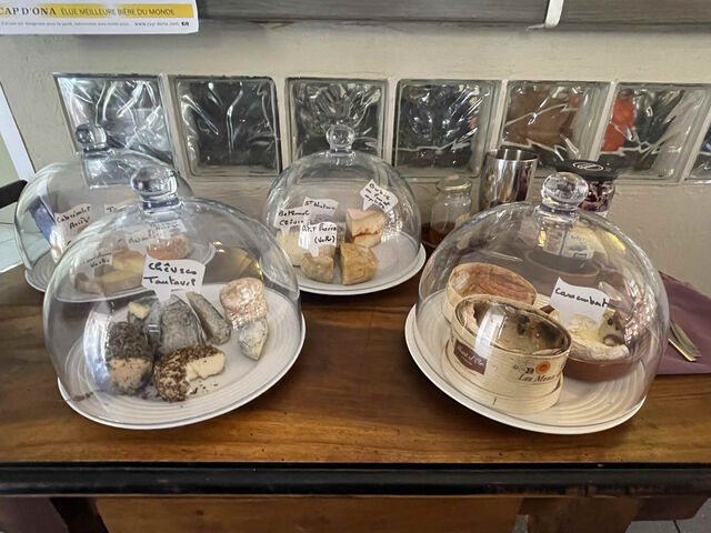 Le chariot de fromages