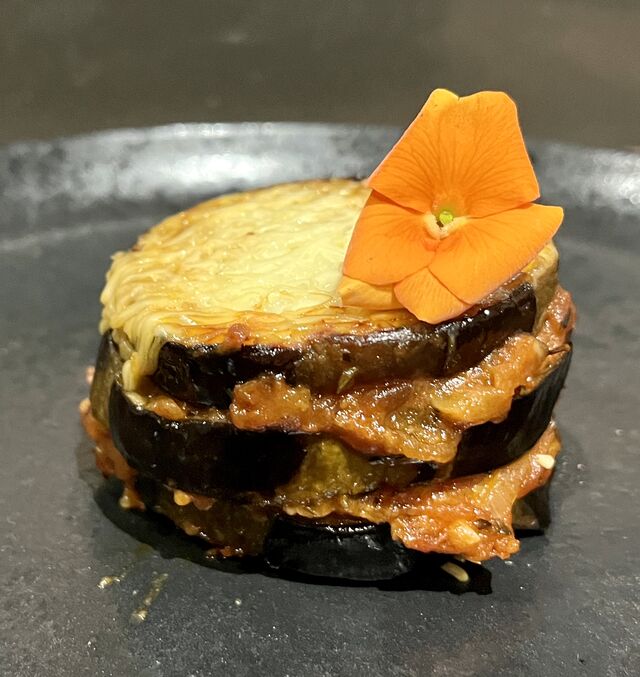 Millefeuille d'aubergines
