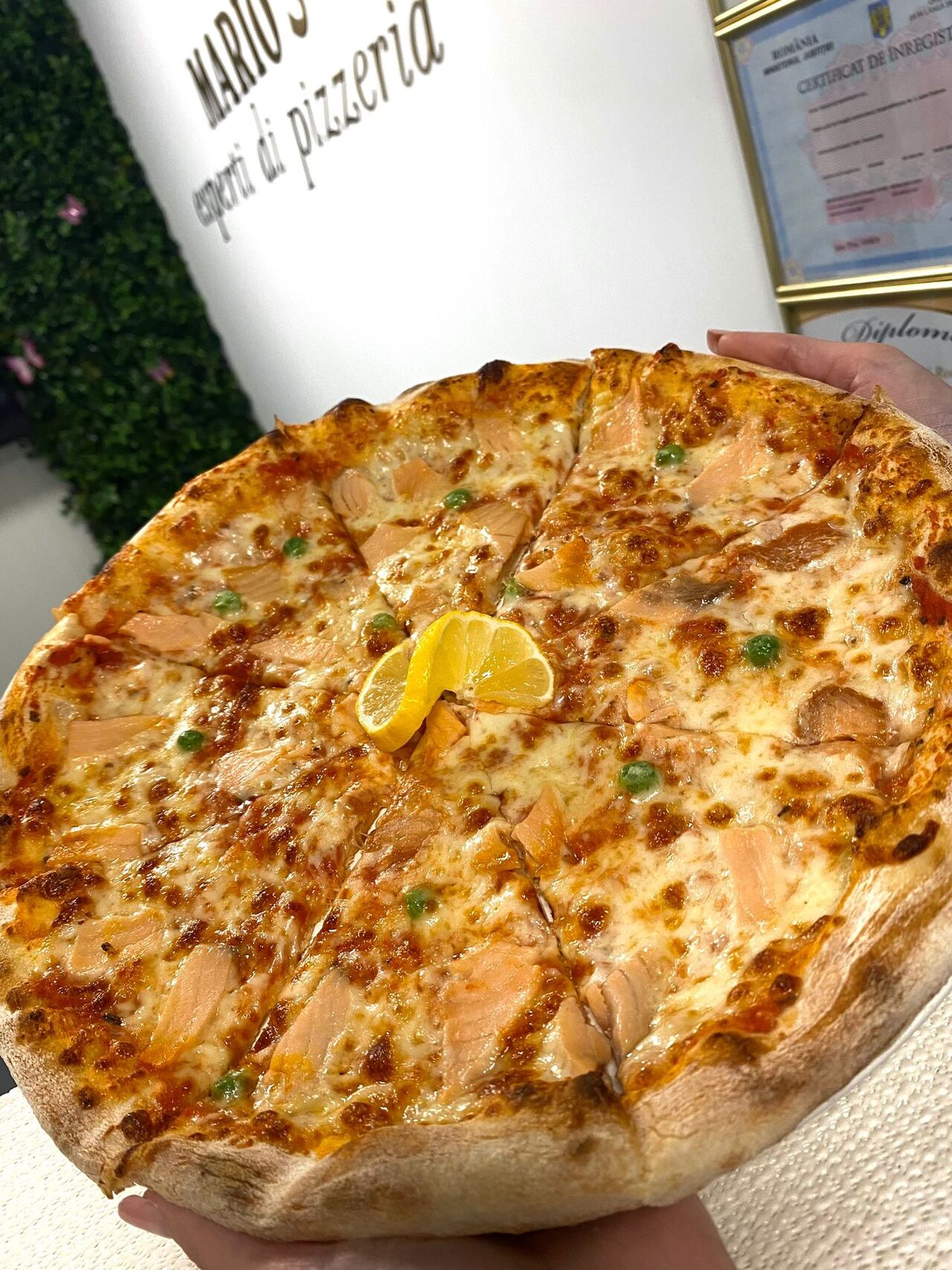 Pizza Salmone