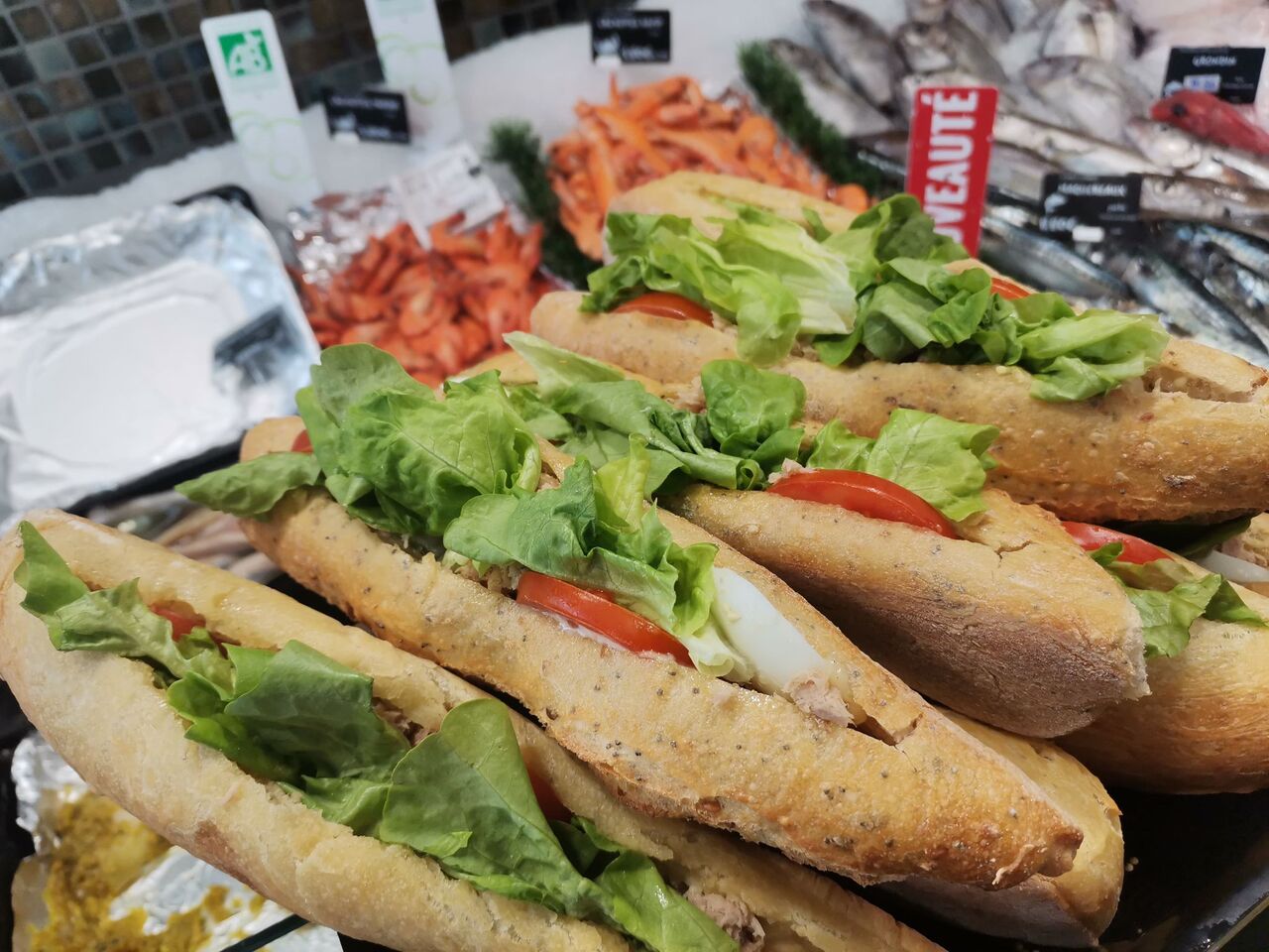 Sandwichs de thon