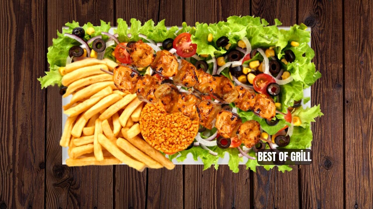 ASSIETTE BROCHETTE POULET