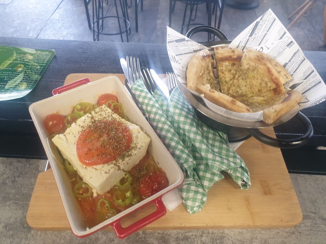 Uberbacken Feta!