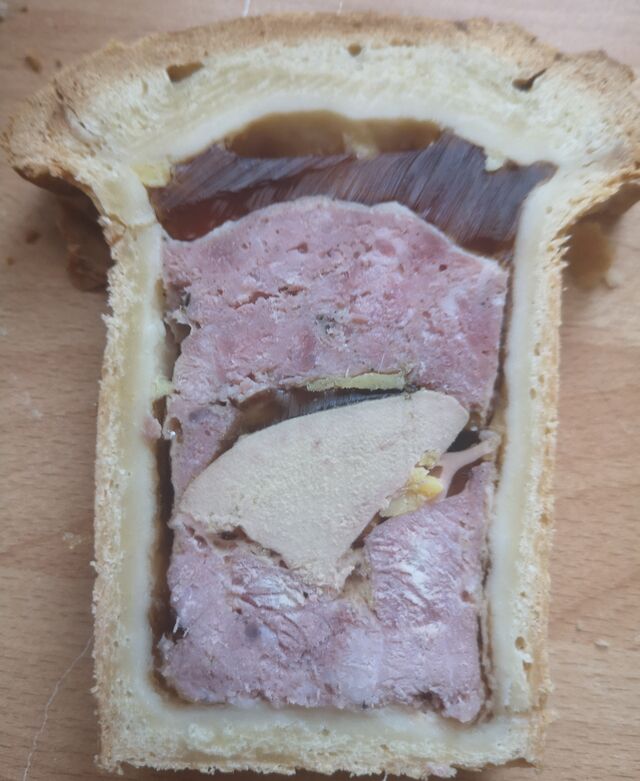 Pâté croûte au Richelieu/ foies gras