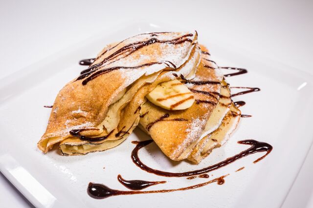 Clatite cu nutella si banane