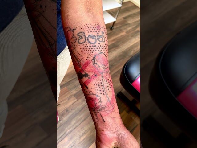 Klaprozen en vogeltje (trash polka stijl) - voor Sharima